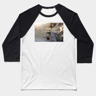 A hole in the ice Baseball T-Shirt